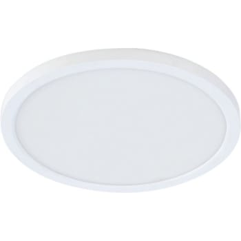 Image for FEIT Electric 4" Recessed Round LED w/ 6.5W, Color Select Fixture Frosted Acrylic Lens in White Trim from HD Supply