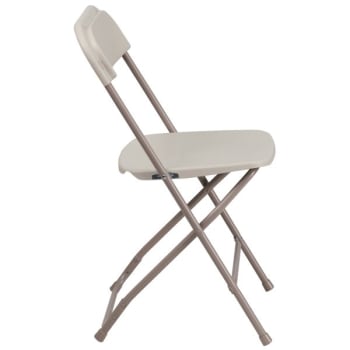 Image for Flash Furniture Hercules Series 800 Lb. Capacity Premium Beige Plastic Folding Chair from HD Supply