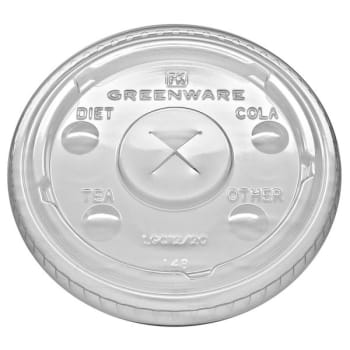 Image for Fabri-Kal Pla Lid For 9, 12, 20oz Greenware Cups, Case Of 1000 from HD Supply