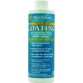 Tile Guard 8 Ounce Re-Whitening Tile Grout Coating