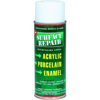 Image for Multitech 12 Oz Surface Repair Refinishing Spray Paint - Plumbing Fixture White from HD Supply