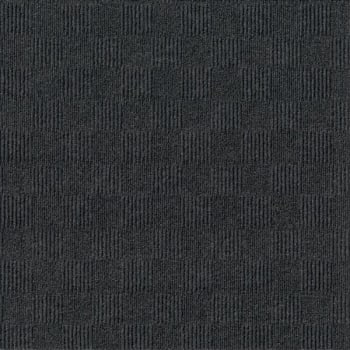 Image for Foss Floors Premium Self-Stick Crochet Black Ice Carpet Tiles, Case Of 15 from HD Supply