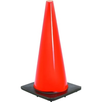 SAS Safety 18" Bright Orange PVC Traffic Cone