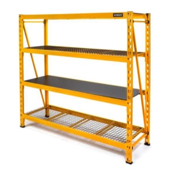 Image for Dewalt 6-Foot Tall, 4 Shelf Industrial Storage Rack from HD Supply