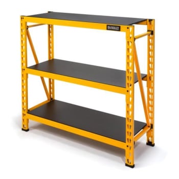 Image for Dewalt 4-Foot Tall, 3 Shelf Industrial Storage Rack from HD Supply