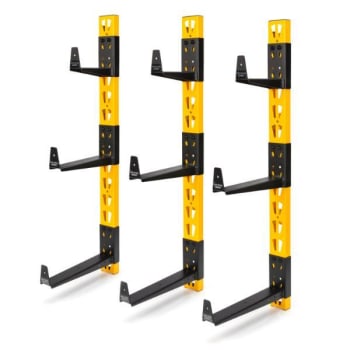 Image for Dewalt 3-Piece Wall Mount Cantilever Rack from HD Supply
