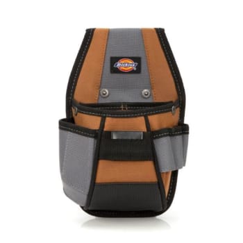 Dickies 4-Pocket Rigid Tool Pouch With Tape Clip