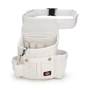 Image for Dickies 8 Pocket Utility Pouch With 3inch Padded Belt, White from HD Supply