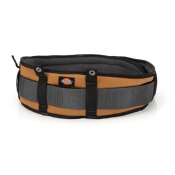 Dickies 5 Inch Padded Work Belt With Doubletongue Roller Buckle, Tan