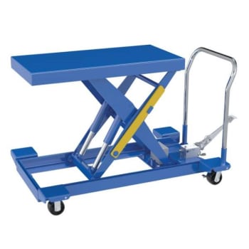 Image for Vestil Cart Scissor Low Profile Foot Pump, 2000 Pounds Capacity from HD Supply
