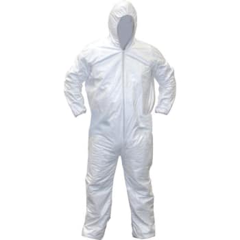 Image for SAS Safety® Gen-Nex™ Protective Hooded Coveralls Large from HD Supply