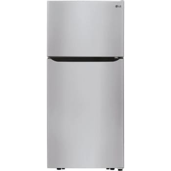 LG 20-Cu. Ft. Top Mount Refrigerator In Stainless Steel