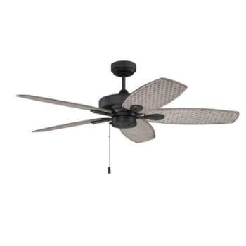 Craftmade™ Retreat 52 In Indoor/outdoor Ceiling Fan (Flat Black)
