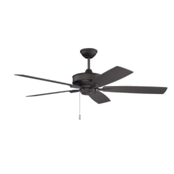 Image for Craftmade™ Optimum 52 In. 5-Blade Ceiling Fan W/ Light (Black) from HD Supply