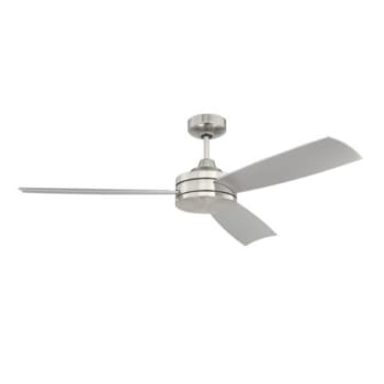 Image for Craftmade™ Neighborhood Inspo 54 In Indoor Ceiling Fan W/ Hard Wired Wall Control (Polished Nickel) from HD Supply