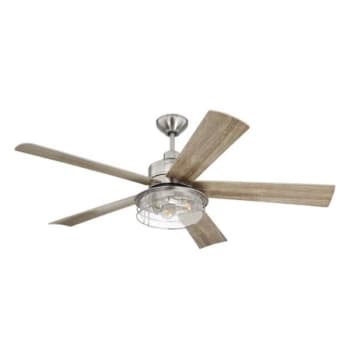 Image for Craftmade™ Garrick 56 In. 5-Blade Led Ceiling Fan W/ Light (Gray) from HD Supply