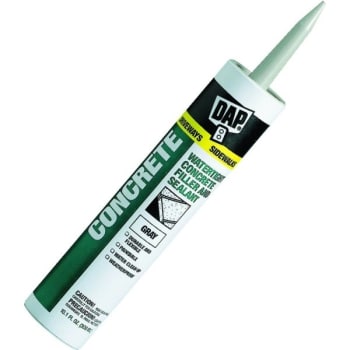 Dap 10 1 Oz Concrete Waterproof Filler And Sealer Caulk Hd Supply