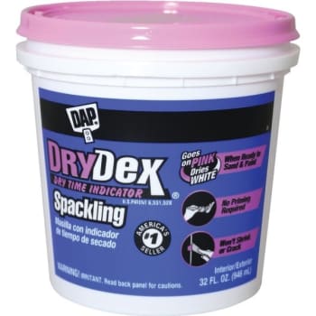 Image for DAP 1 Quart DryDex Spackling (White) from HD Supply