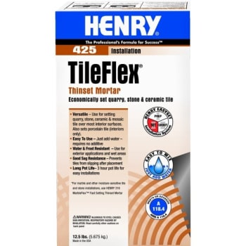Image for Henry 12.5 Pound Tileflex Thinset Mortar 425 from HD Supply