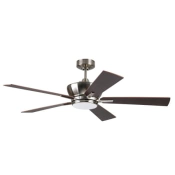 Image for Litex Wendling 52 in. 5-Blade LED Ceiling Fan w/ Light (Gray) from HD Supply