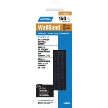 Image for Norton 4-3/16 x 11" WallSand Drywall And Plaster Sanding Screen 10/Pk from HD Supply