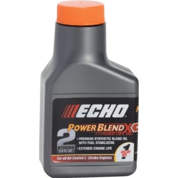 Echo 2.6 Ounce 50-1 2-Cycle Engine Oil With Fuel Stabilizer Package Of 6