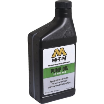 Image for Mi-T-M Corporation Mi-T-M 16 Ounce Pressure Washer Pump Oil from HD Supply