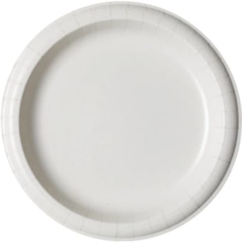 Dixie Ultra® White 8.5" Heavyweight Paper Plates, Case Of 500