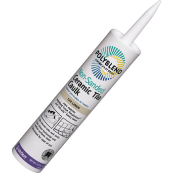 10 5 Oz Polyblend Ceramic Tile Caulk Non Sanded 122 Linen Hd Supply 10 5 Oz Polyblend Ceramic Tile Caulk Non Sanded 122 Linen