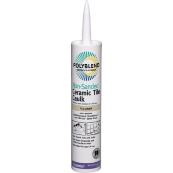 Image for Custom Building Products 10.5 Oz Polyblend Tile Caulk Non-Sanded, #122 Linen from HD Supply