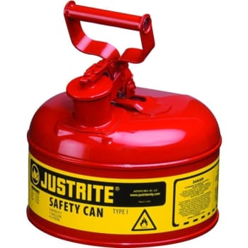 Justrite 1 Gallon Safety Can