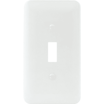 Image for Titan3 1-Gang Metal Toggle Princess Wall Plate (25-Pack) (White) from HD Supply