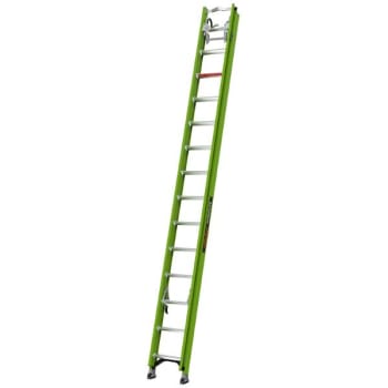 Little Giant Ladders 28 Ft Hyperlite Extra Heavy Duty Type Ia Fiberglass Extension Ladder