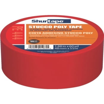 Image for Shurtape 1.88" x 60.1 Yd Stucco Tape - Red from HD Supply
