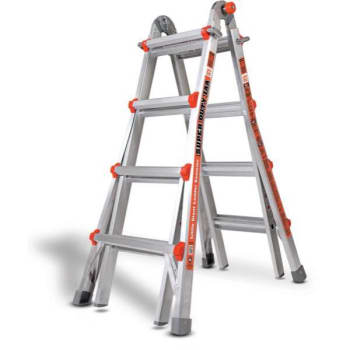 Image for Little Giant Ladders Super Duty M17 Type 1aa Aluminum Multiuse Ladder from HD Supply