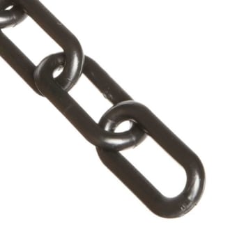 Image for Mr. Chain 2 Inch X 160 Feet Black Plastic Barrier Chain In A Pail from HD Supply