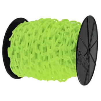 Image for Mr. Chain Safety Green Plastic Barrier Chain On A Reel from HD Supply