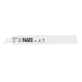 Klein Tools® 14 Tpi Reciprocating Saw Blade 9"