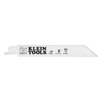 Klein Tools® 14 Tpi Reciprocating Saw Blade 6"