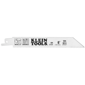 Image for Klein Tools® 10/14 Tpi Reciprocating Saw Blade 6" from HD Supply