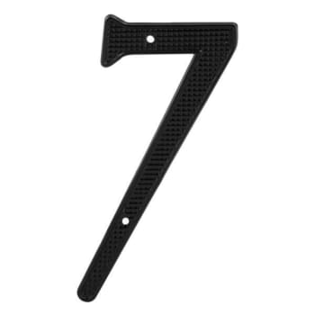 Image for House Number 7, Diecast, Black Finish, Package Of 2 from HD Supply