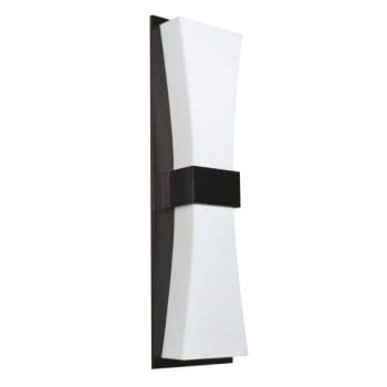 Afx Aberdeen 5.5 In. 1-Light Led Wall Sconce (Espresso)