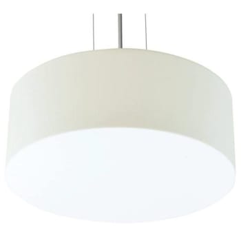 Image for AFX Anton Pendant LED 30 Watt 2400lm 120-277 Volts Linen White from HD Supply