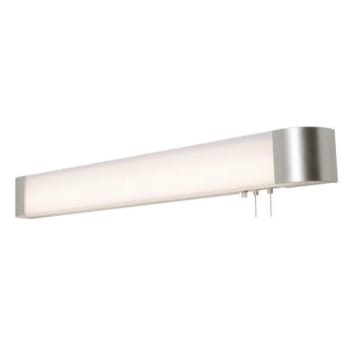 Image for AFX Lighting Allen 60W LED Clean Room Light Fixture (Satin Nickel) from HD Supply