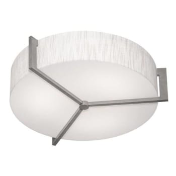 Image for Afx® Apex 17 In. Led Flush Mount Light (Gray/jute) from HD Supply
