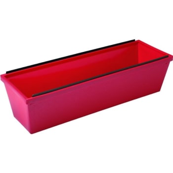 Image for Wal-Board 12" 2 Blade Red Plastic Mud Pan from HD Supply