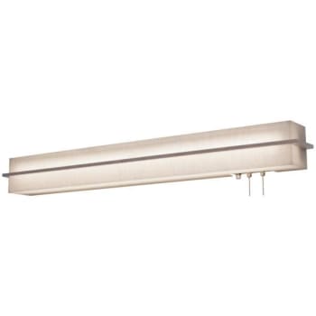 Afx Lighting Apex 56w Led Clean Room Light Fixture (weathered Grey/linen White)