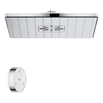 Image for Grohe Rainshower Smartconnect 310 Square Showerhead With Remote from HD Supply