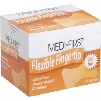Image for Medi-First® Woven Flexible Fingertip Bandages Package Of 40 from HD Supply