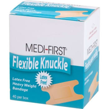 Medi-First® Woven Knuckle Bandage Package Of 40